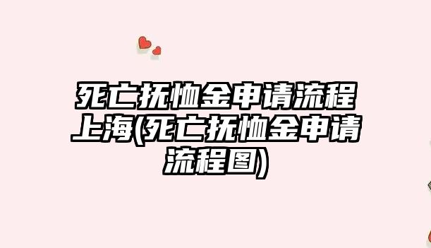 死亡撫恤金申請(qǐng)流程上海(死亡撫恤金申請(qǐng)流程圖)