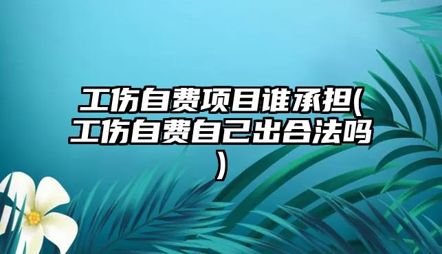 工傷自費項目誰承擔(工傷自費自己出合法嗎)