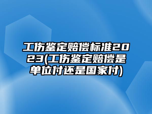 工傷鑒定賠償標準2023(工傷鑒定賠償是單位付還是國家付)