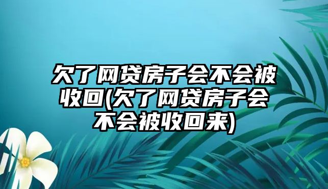 欠了網貸房子會不會被收回(欠了網貸房子會不會被收回來)