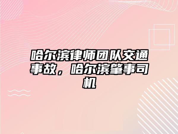 哈爾濱律師團隊交通事故，哈爾濱肇事司機