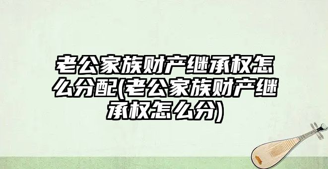 老公家族財產繼承權怎么分配(老公家族財產繼承權怎么分)