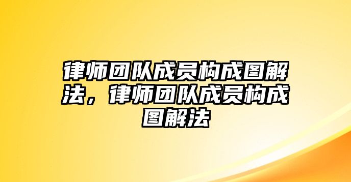 律師團隊成員構(gòu)成圖解法，律師團隊成員構(gòu)成圖解法