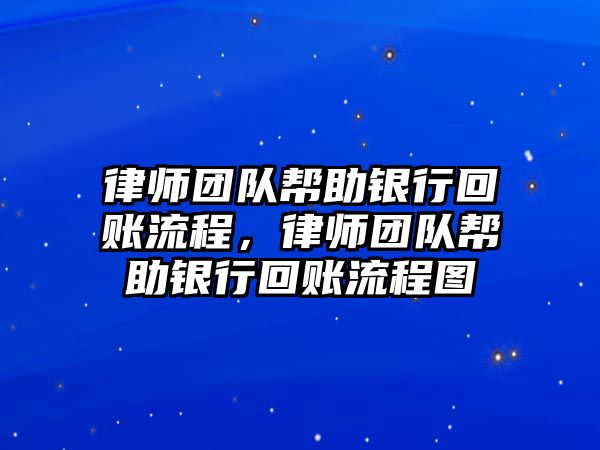 律師團隊幫助銀行回賬流程，律師團隊幫助銀行回賬流程圖